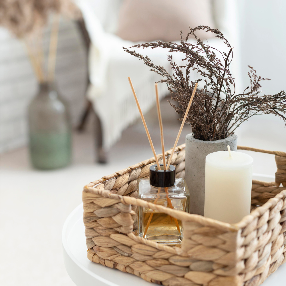 Palmwood Candle Holder